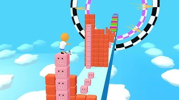 Cube Surfer - All Levels Gameplay Walkthrough Android iOS (Part 5)