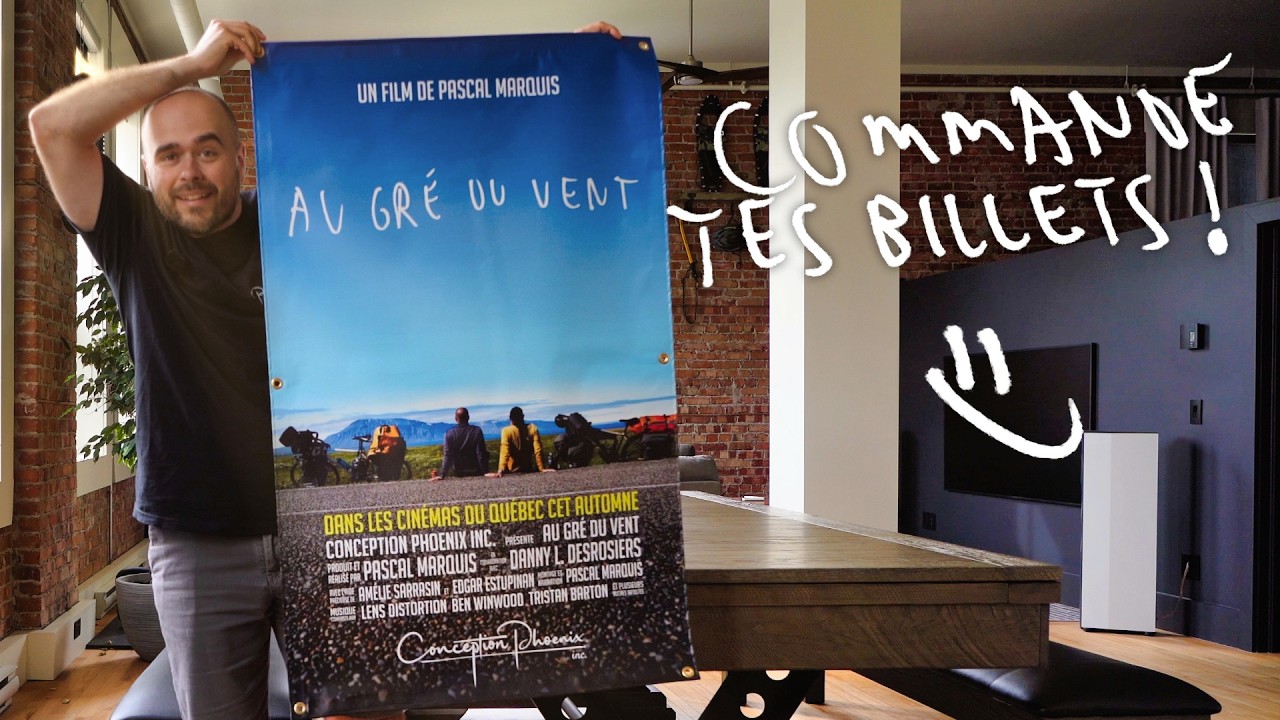 🎬 C'est l'heure de commander tes billets pour mon film! 🍿