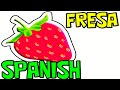 Frutas y Verduras en Español