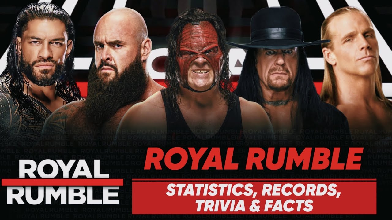 Royal Rumble Statistics, Records, Trivia & Facts - YouTube