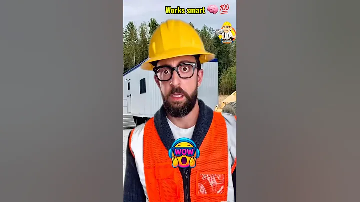Works smart 🧠💯#smartwork #adamrose #construction #engineering #workers #shorts