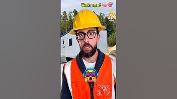 Works smart 🧠💯#smartwork #adamrose #construction #engineering #workers #shorts