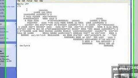 How to view NFO symbols