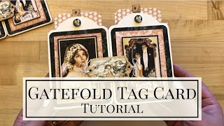 Gatefold Tag Card Tutorial