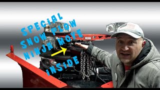 Ram chain adjustment for Western SNOW PLOW. Special hack.