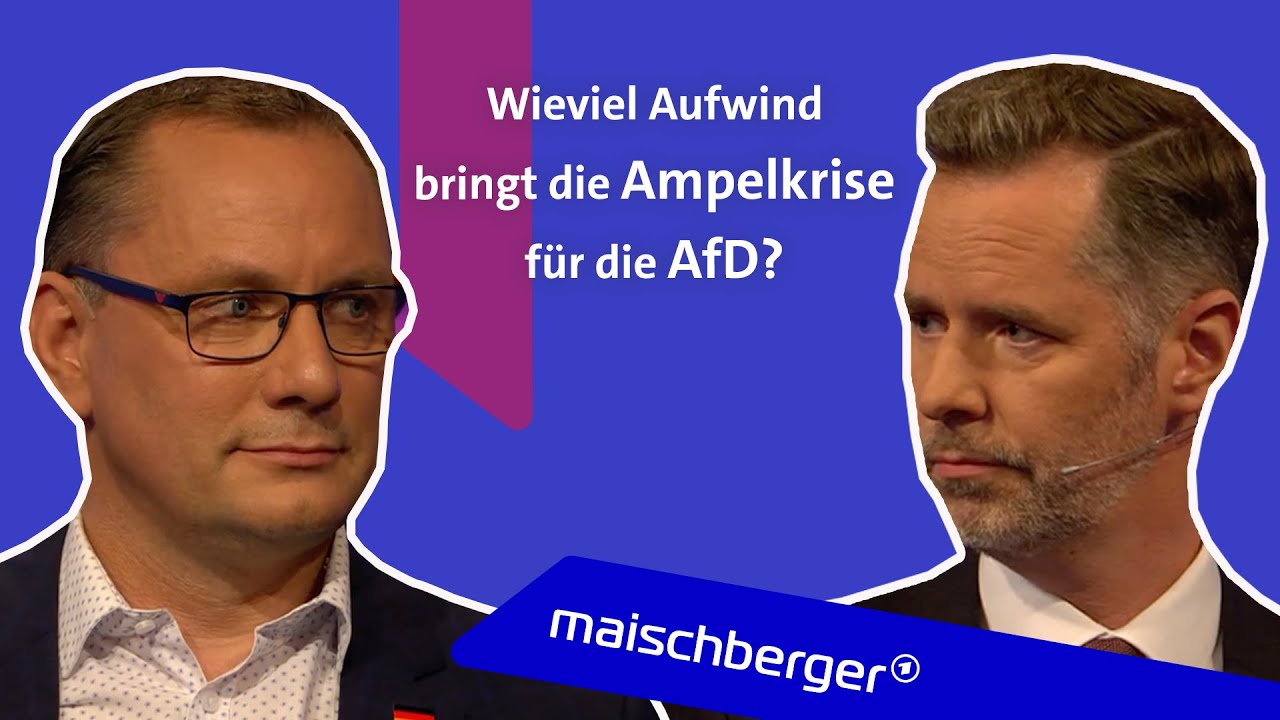 ARD-Sommerinterview mit Tino Chrupalla, AfD