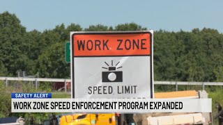 Work Zone Speed Enforcement Program expanded