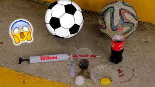 Como parchar TU BALÓN de FÚTBOL en 3 MINUTOS "FÁCIL" (HACKS DE BARRIO)