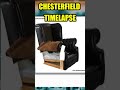 CHESTERFIELD TIMELAPSE #upholstery #diy #design