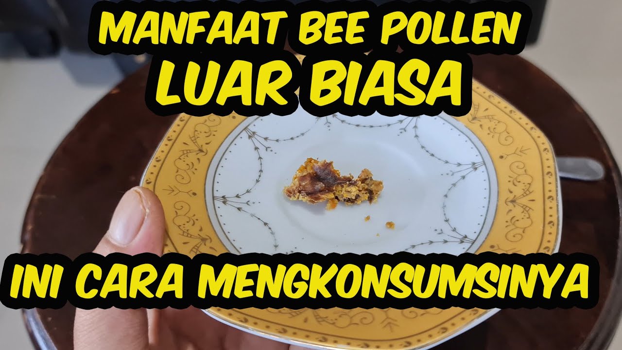 MANFAAT BEE POLLEN LEBAH TRIGONA DAN CARA MEMAKANNYA