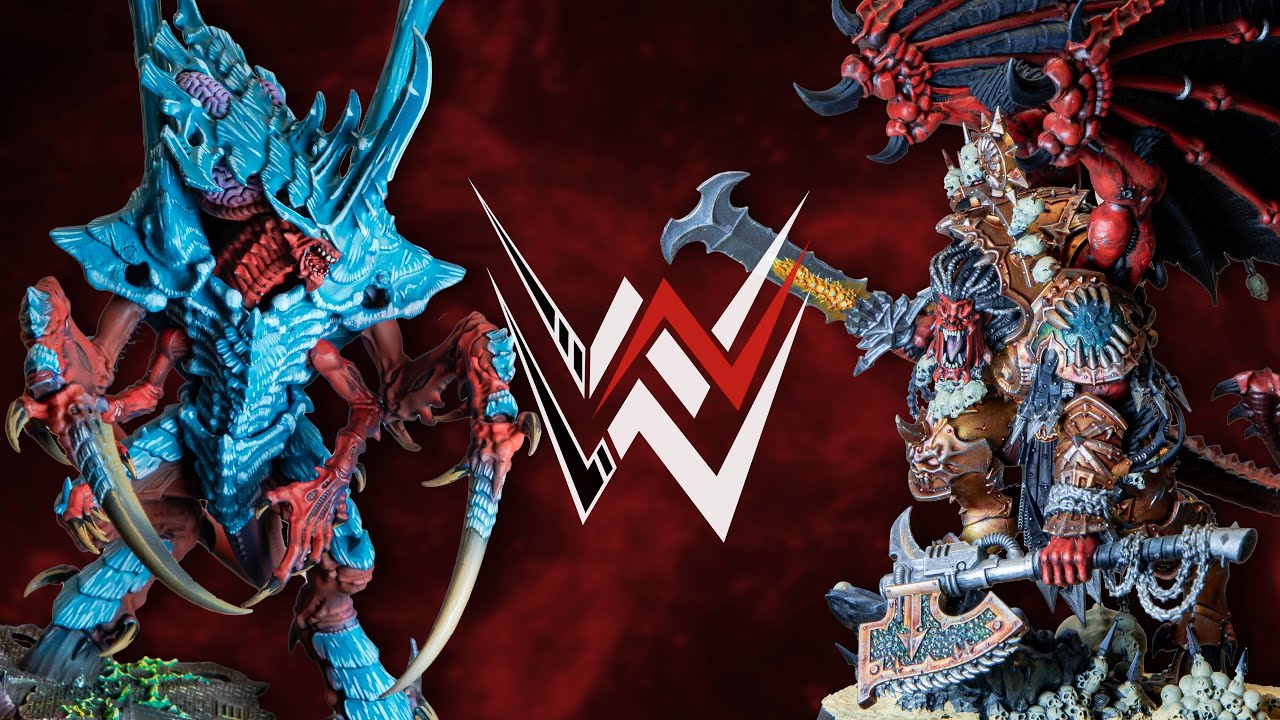Tyranids Crusher Stampede Vs. World Eaters Warhammer 40k Battle