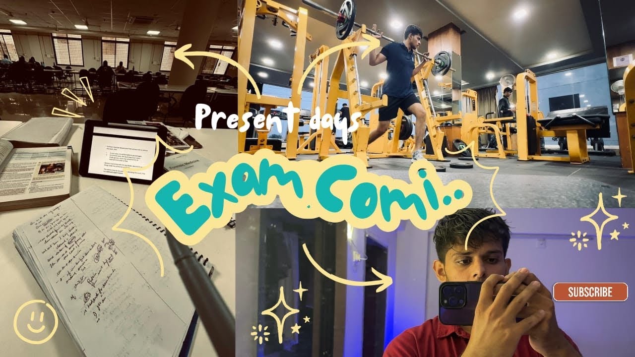 “ Exam Countdown !! …My Daily Routine Begins!”