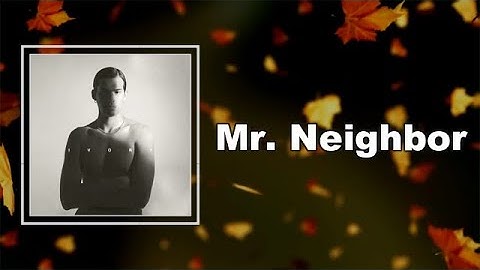 Omar Apollo - Mr  Neighbor (Lyrics)
