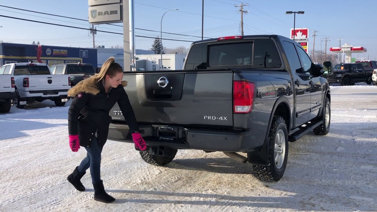 2011 Nissan Titan PRO-4X | Leather - Sunroof - Heated Seats | STK# LR33792C | Redwater Dodge