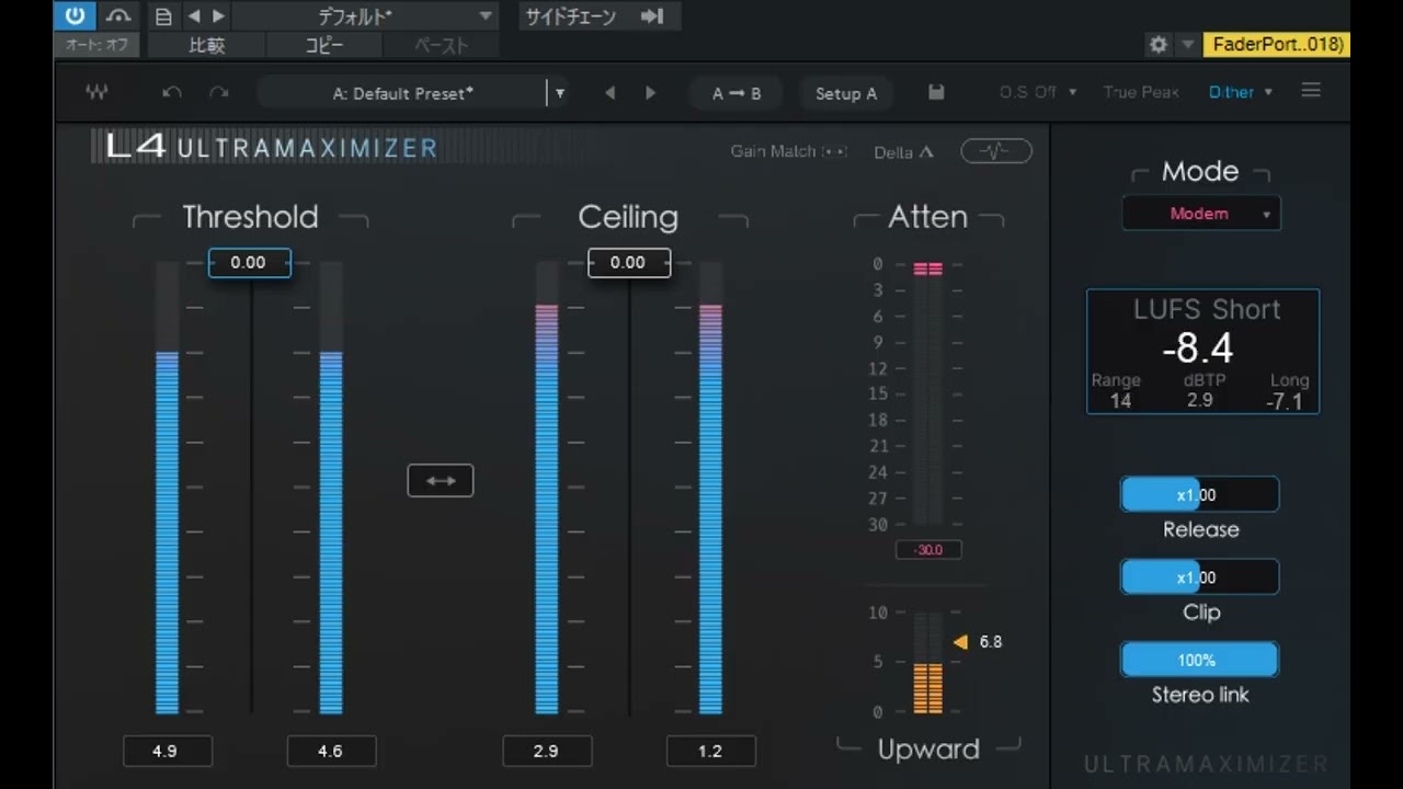 1077．WAVES社のL4 Ultramaximizerを使ってみよう