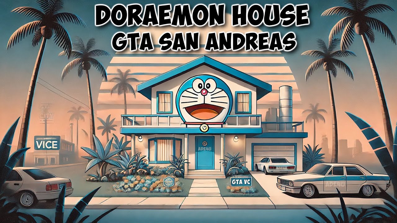 Doraemon House for GTA San Andreas - YouTube