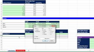 Celebrity Basic Excel Business Analytics #66: Monte Carlo Simulation for New Product, 3 Uncertain Variables Wealth