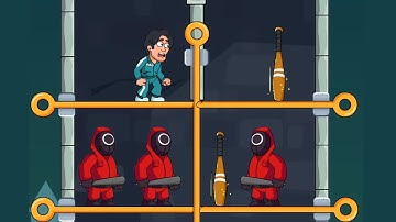 Squid Pin vs Save The Girl : Pull The Pin New Gameplay Walkthrough