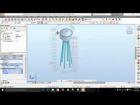 Video How to Model Water Tower Tank by Autodesk Robot... - youtube