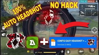 Configuracion Auto Headshot Free Fire Actualizado 2021 ANTI BAN y trabajar al 100%