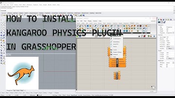 Tutorials Installing Kangaroo Physics Grasshopper Plugins