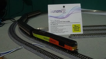 SoundTraxx Tsunami Next18 DCC Sound Decoder To A Graham Farish Class 60 | N Gauge | Tutorial | HD