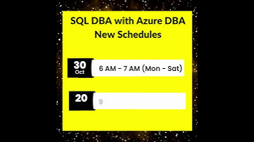 SQL DBA with Azure DBA short