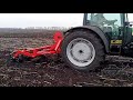 Горинич 210 на 3 стойки шпоровий коток з трактором Deutzfahr Agrofarm 115