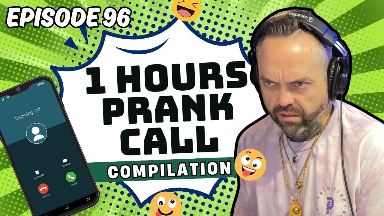 1+ Hours FUNNIEST PRANK CALL | Compilation Phone Prank Of All Time | Radio Show Update Daily Ep 96