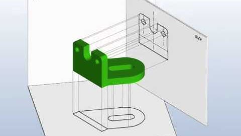 engineering  drawing  auxiliary view guid