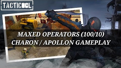 Tacticool: EPIC GAMES - MAXED OPERATORS (100/10) CHARON, APOLLON GAMEPLAY