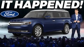 IT'S BACK! Ford CEO Announces The Return Of The Ford Flex!
