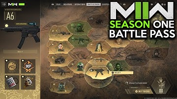 FASTEST WAY to UNLOCK BAS-P SMG & XMR SNIPER RIFLE in Modern Warfare 2 Season 1 BATTLE PASS!