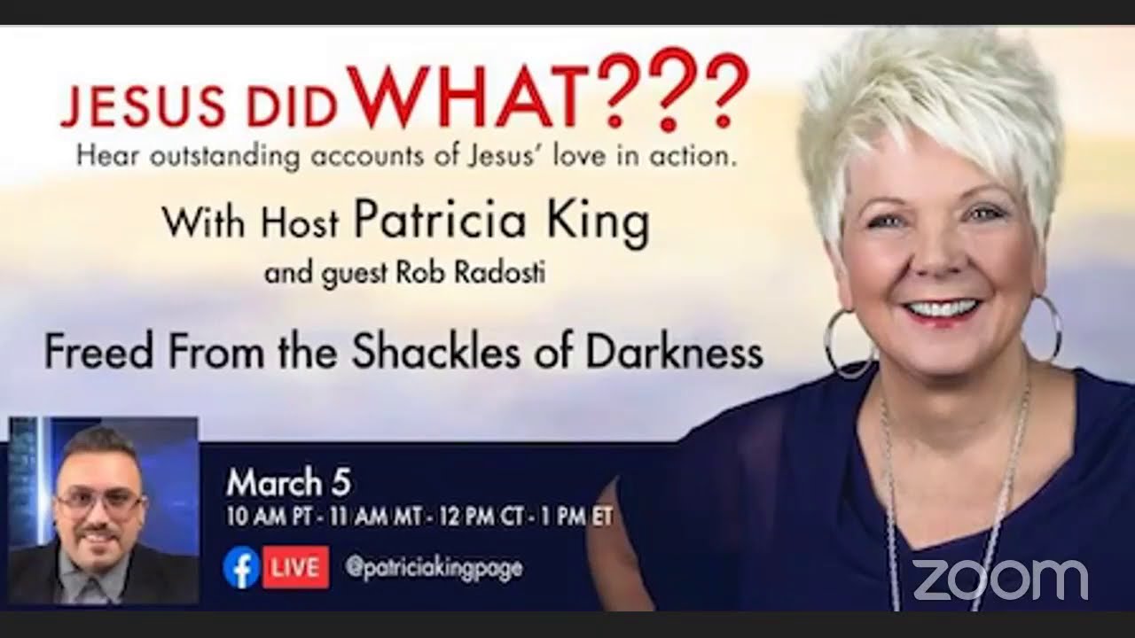Jesus Did WHAT??? // Rob Radosti // Patricia King