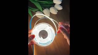 Tira de luces LED COB, atenuador táctil, cinta de diodo Flexible, 5V, USB, screenshot 1