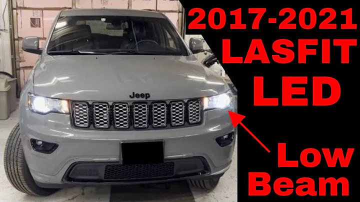 Instalação completa de faróis de LED Lasfit no Jeep Grand Cherokee