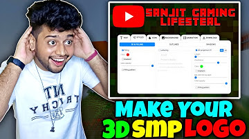 Easiest Way To Create Minecraft SMP Logo | Minecraft SMP Logo Tutorial