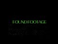 Found footage ejercicio 4 postproduccin eloy otn gil