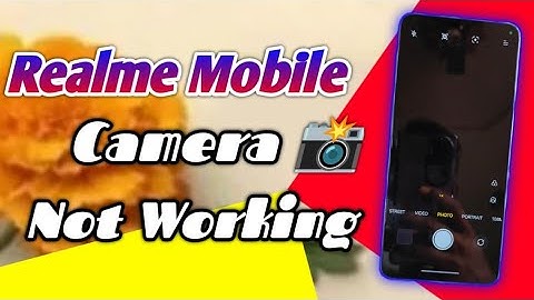 Realme Mobile Camera Not Working Problem Solution | Realme Mobile कैमरा ओपन नहीं हो रहा है Solution