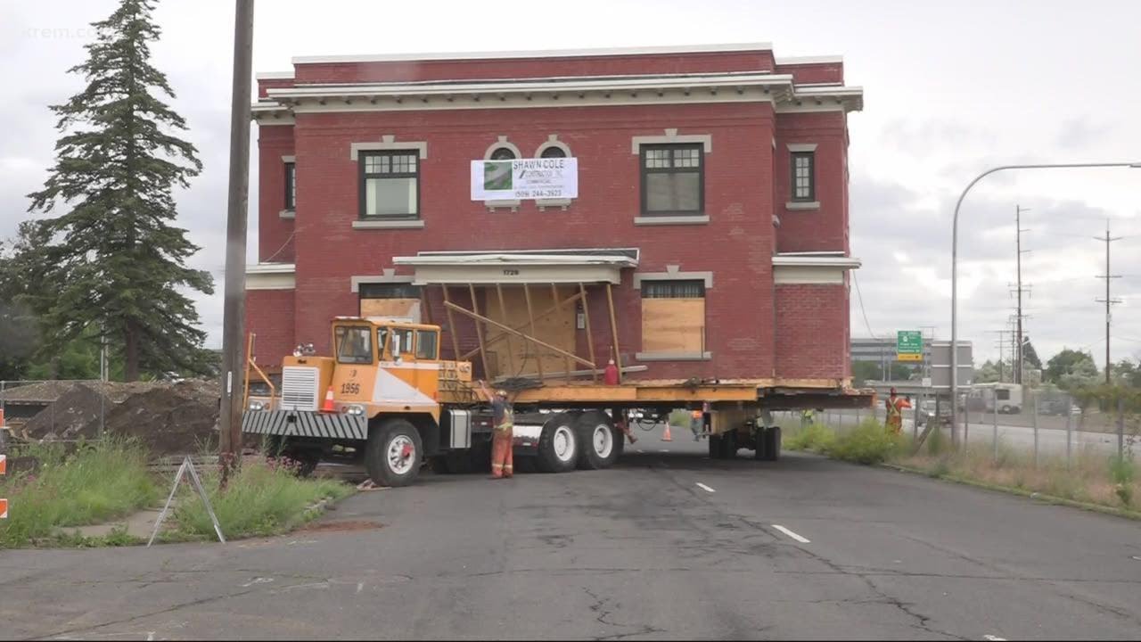 Historic Rose Apartments moved to make way for North Spokane Corridor YouTube
