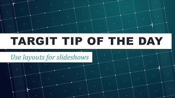 TARGIT 2019 Layouts for slideshows