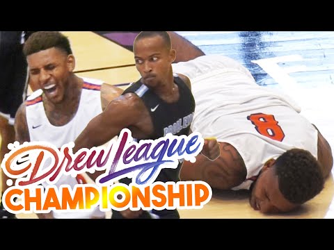 Drew League 2019 CHAMPIONSHIP FINALE! Nick Young INJURY Forces MHP To CLOSE CLOSE GAME WITHOUT HIM!