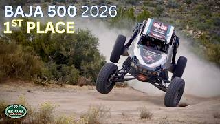 Baja 500 '26 Class 10 Win Onboard | Arjona Racing & F.J. Willert