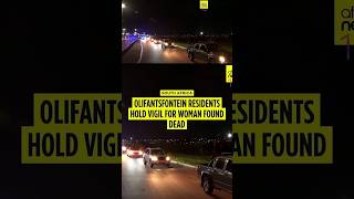 South Africa: Olifantsfontein residents hold vigil for woman found dead