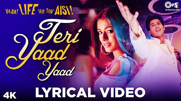 Teri Yaad Yaad Lyrical - Vaah! Life Ho Toh Aisi! | K.K., Jayesh | Shahid Kapoor, Sanjay Dutt, Amrita