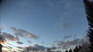 Time Lapse Sunset Clouds, Munich