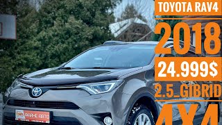 🇧🇪 TOYOTA RAV4 2018 2.5 HYBRID PHEV 4x4 AVTOMAT