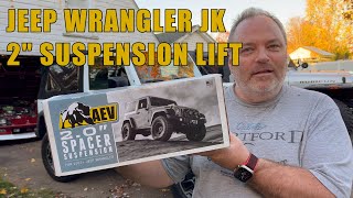 Jeep Wrangler JK 2 Inch Suspension Spacer Lift