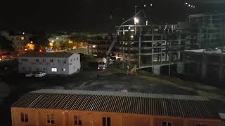 Gece Saat 1 de Beton Döken Karaktersiz Kiptaş İnşaat Part 2