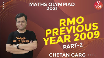 RMO 2009 Part-2 Previous Year Questions | PYQ